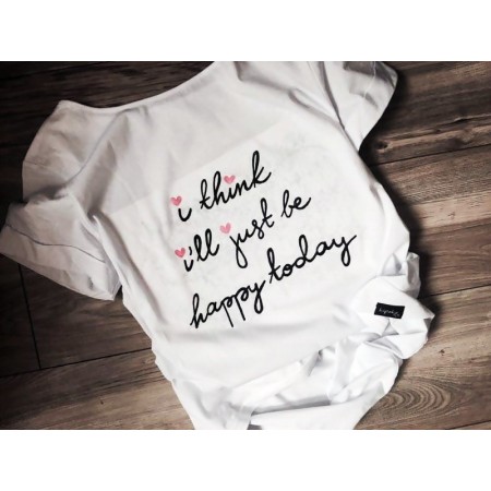 think i will just be happy today + serduszka