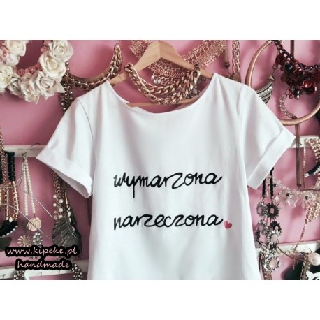 wymarzona narzeczona + serduszko różowe pastelowe