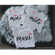 Zestaw 3 koszulek: MINI MIDI MAXI dziecięce dla rodzeństwa koszulki