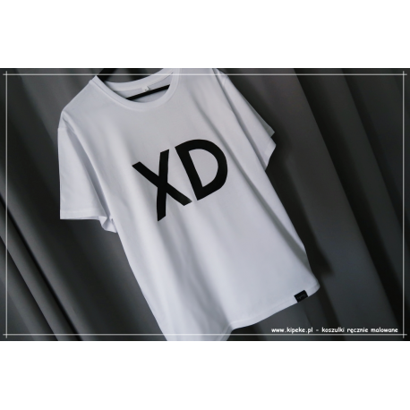 XD koszulka męska ręcznie malowana