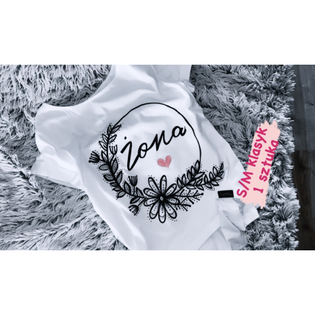 1 sztuka PROMOCJA S/M ŻONA + KWIATY FASON KLASYK