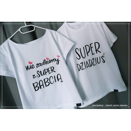 Dzień Babci i Dziadka zestaw koszulek