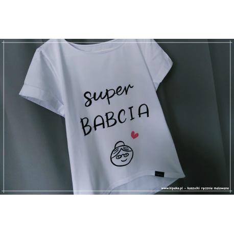 super babcia rysunek serce
