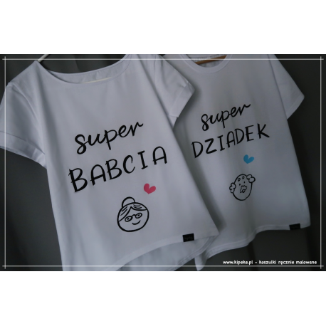 ZESTAW super babcia super dziadek