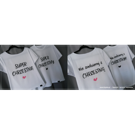 ZESTAW SUPER CHRZESTNA CHRZESTNY DWUSTRONNE PREZENT