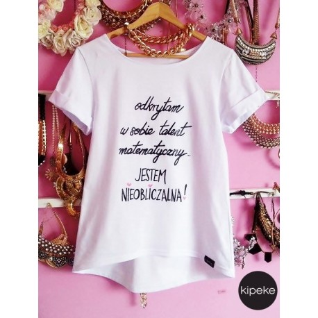 odkryłam w sobie talent matematyczny.. JESTEM NIEOBLICZALNA !