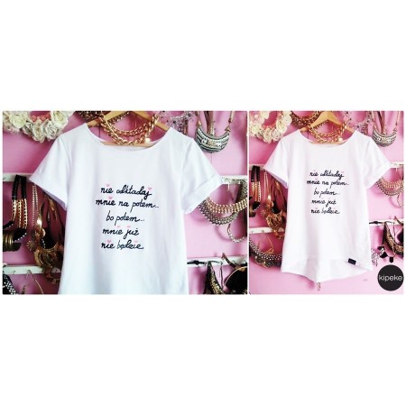 nie odkładaj mnie na potem, bo potem mnie już nie będzie + pastelowe różowe serduszka