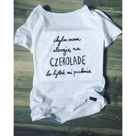 chyba mam alergię na czekoladę tyłek mi puchnie + serca 