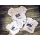 ZESTAW DLA MAMY I dziecka QUEEN + PRINCE/PRINCESS