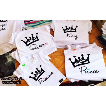 ZESTAW RODZINNY KING + QUEEN + PRINCE/PRINCESS
