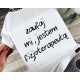 zaufaj mi, jestem fizjoterapeutą  + serca różowe