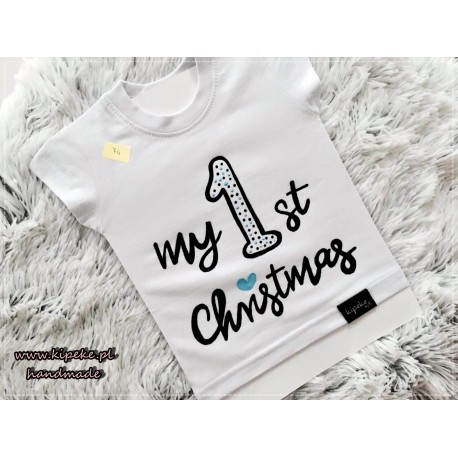 my first christmas chłopak / dziewczynka